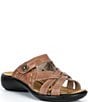 Josef Seibel Ibiza 99 Leather Slide Sandals - Image 1