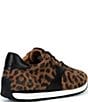 Josef Seibel Miley 04 Leopard Print Lace Up Leather Sneakers - Image 2
