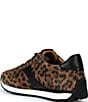 Josef Seibel Miley 04 Leopard Print Lace Up Leather Sneakers - Image 3
