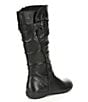Color:Black Glove - Image 2 - Naly 23 Tall Scrunched Slouch Leather Boots