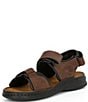 Color:Brasil - Image 4 - Men's Rafe Leather Sandals