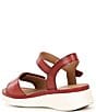 Josef Seibel Sevran 01 Leather Ankle Stap Sandals, Color:Hisbiscus - Image 3