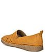 Color:Yellow - Image 3 - Sofie 27 Leather Slip-Ons