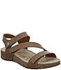 Color:Creme - Image 1 - Tonga 25 Leather Strap Sandals