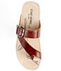 Color:Camel - Image 5 - Tonga 77 Leather Thong Sandals