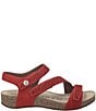 Josef Seibel Tonga 78 Perforated Nubuck Sandals - Image 3
