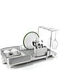 Joseph Joseph Extend Steel Plus Expandable Dish Rack with Wine Glass Holder, Color:Natural - Image 2