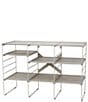 Joseph Joseph Level Plus Adjustable Shoe Rack- Ecru, Color:Ecru - Image 1