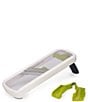 Color:White - Image 1 - Multi-Grip Mandoline with Precision Food Grip