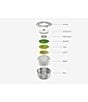 Joseph Joseph Multi-Prep 4-Piece Salad Preparation Set- Multicolor, Color:Multi - Image 3