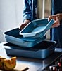 Joseph Joseph Nest™ Oven Non-Stick Large Dark Blue Roasting Pan, Color:Dark Blue - Image 5