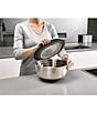 Color:Silver - Image 3 - Nest Prep & Store 8-Piece Bowl Set with Lids- Stainless Steel