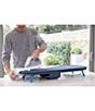 Color:Blue - Image 3 - Pocket Plus Folding Table-Top Ironing Board