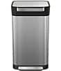 Color:Silver - Image 1 - Titan 30L Trash Compactor Kitchen Bin - Stainless Steel