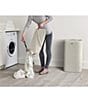 Color:Ecru - Image 4 - Tota 60-Liter Laundry Separation Basket- Ecru