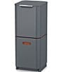 Color:Graphite - Image 1 - Totem Compact 40-litre Waste Separation & Recycling Unit - Graphite