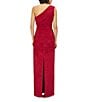 JS Collections Briella Column Gown, Color:Red - Image 2