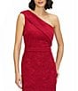 JS Collections Briella Column Gown, Color:Red - Image 4