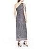JS Collections Sunny Soutache Cocktail Dress, Color:Charcoal - Image 2