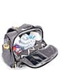 Color:The Queen - Image 4 - B.F.F. Chevron Structured Diaper Bag - The Queen