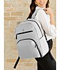 JuJuBe The Deluxe Backpack Diaper Bag, Color:Grey - Image 5