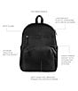 Color:Black - Image 3 - The Deluxe Backpack Diaper Bag