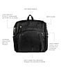Color:Black - Image 3 - The Modern Backpack Diaper Bag