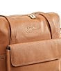 Color:Brule - Image 4 - Wherever Weekender Faux Pebbled Leather Diaper Bag