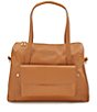 Color:Brule - Image 5 - Wherever Weekender Faux Pebbled Leather Diaper Bag