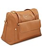 Color:Brule - Image 6 - Wherever Weekender Faux Pebbled Leather Diaper Bag