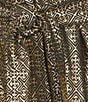 Jude Connally Emma Gilded Jude Cloth Geometric Notch Lapel Collar Long Sleeve Belted Jacket - Image 3