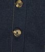 Jude Connally Hudson Point Collar Long Sleeve Button-Front Stretch Denim Jacket - Image 5
