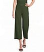 Jude Connally Lolly Garden Solid Coordinating Lightweight Jude Cloth Wide Leg Crop Pants - Image 1