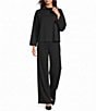 Jude Connally Marisa Funnel Neck Long Sleeve Ponte Knit Top - Image 3