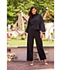 Jude Connally Nicolette Ponte Flat Front Straight Pants - Image 6