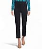 Jude Connally Theo Ponte Slim Ankle Pants - Image 1