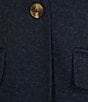Jude Connally Wallis Stand Collar Bracelet Sleeve One Button-Front Denim Jacket - Image 5