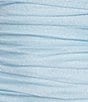 Jump Glitter Sleeveless Drape Cascade Ruffle Ruched Dress, Color:Sky Blue - Image 4