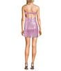 Jump Sequin Scoop Neck Bodycon Dress - Image 2