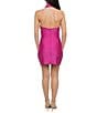 Jump Sleeveless Cowl Halter Neck Mini Dress - Image 2
