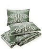 Jungalow Aisha Geometric Design Cotton Quilt Mini Set, Color:Green - Image 4