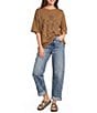 Junk Food Butterfly Short Sleeve Oversized Tee - Image 3