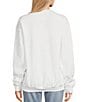 Junk Food Crewneck ACDC Fleece Sweatshirt, Color:White - Image 2