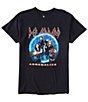 Color:Black - Image 1 - Def Leppard The 7 Day Weekend Tour Short-Sleeve Vintage T-Shirt