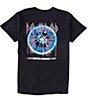Color:Black - Image 2 - Def Leppard The 7 Day Weekend Tour Short-Sleeve Vintage T-Shirt