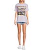 Color:Lavender - Image 3 - Ford Bronco Oversized Graphic T-Shirt