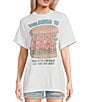 Color:White - Image 1 - Good Burger Flea Market Oversized T-Shirt