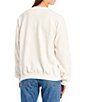 Color:White - Image 2 - Pulp Fiction Oversized Fleece Sweatshirt