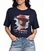 Junk Food Shania Twain Short Sleeve Cropped Tee - Image 1