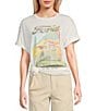 Junk Food Short Sleeve Crew Neck Oversized Ford Nothing Like It Graphic T-Shirt, Color:White - Image 1